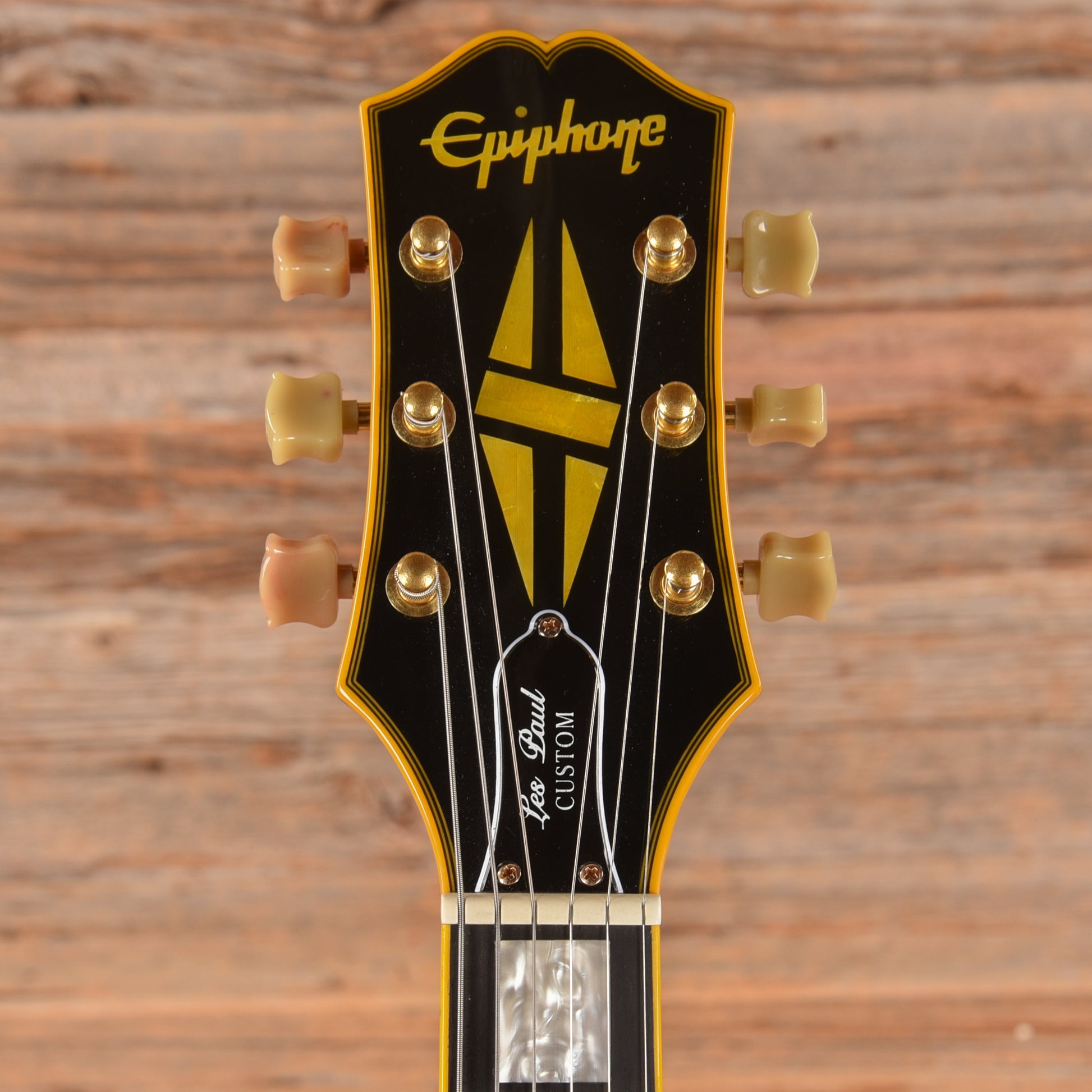 Epiphone Joe Bonamassa Black Beauty Les Paul Custom Ebony 2020 Electric Guitars / Solid Body