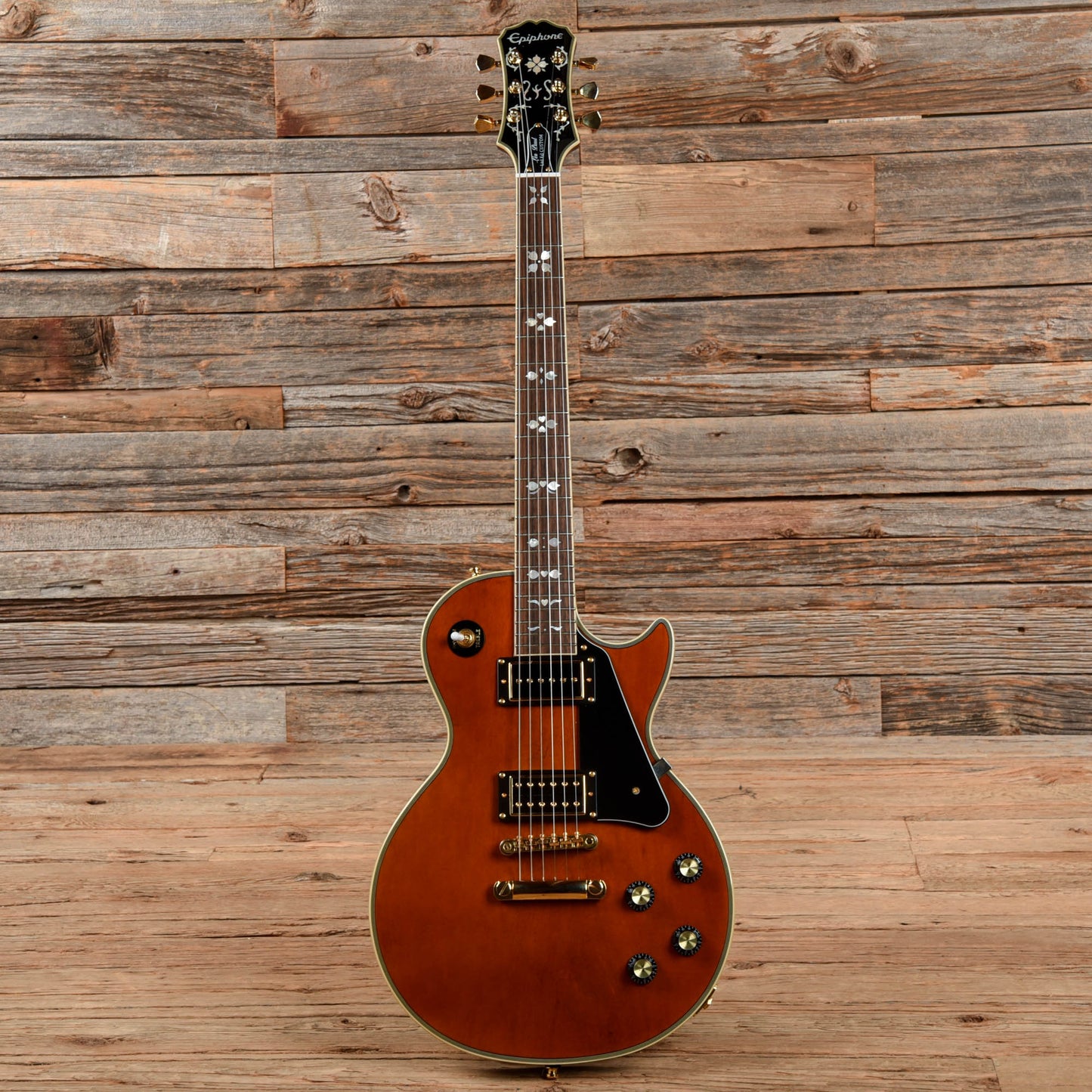 Epiphone Lee Malia Signature Custom Artisan Les Paul Walnut 2017 Electric Guitars / Solid Body