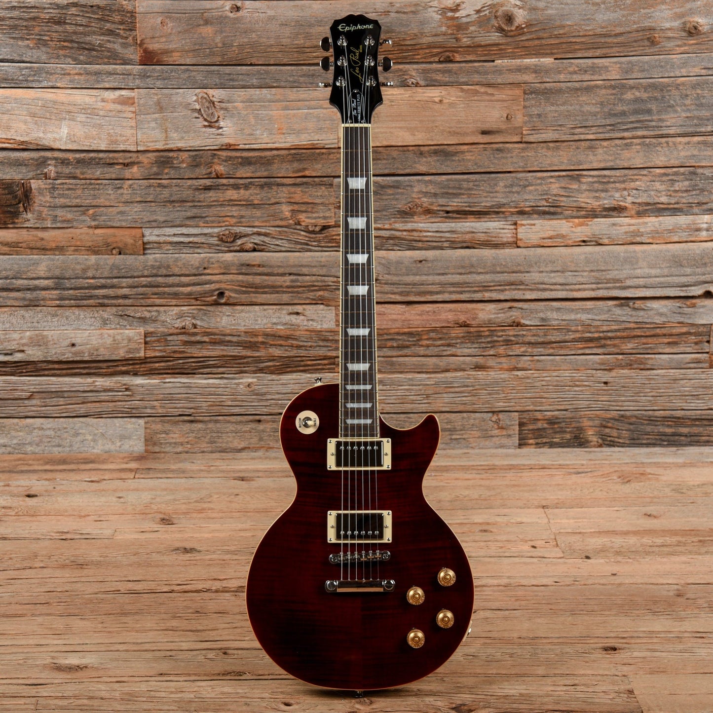 Epiphone Les Paul 1960 Tribute Plus Black Cherry 2003 Electric Guitars / Solid Body