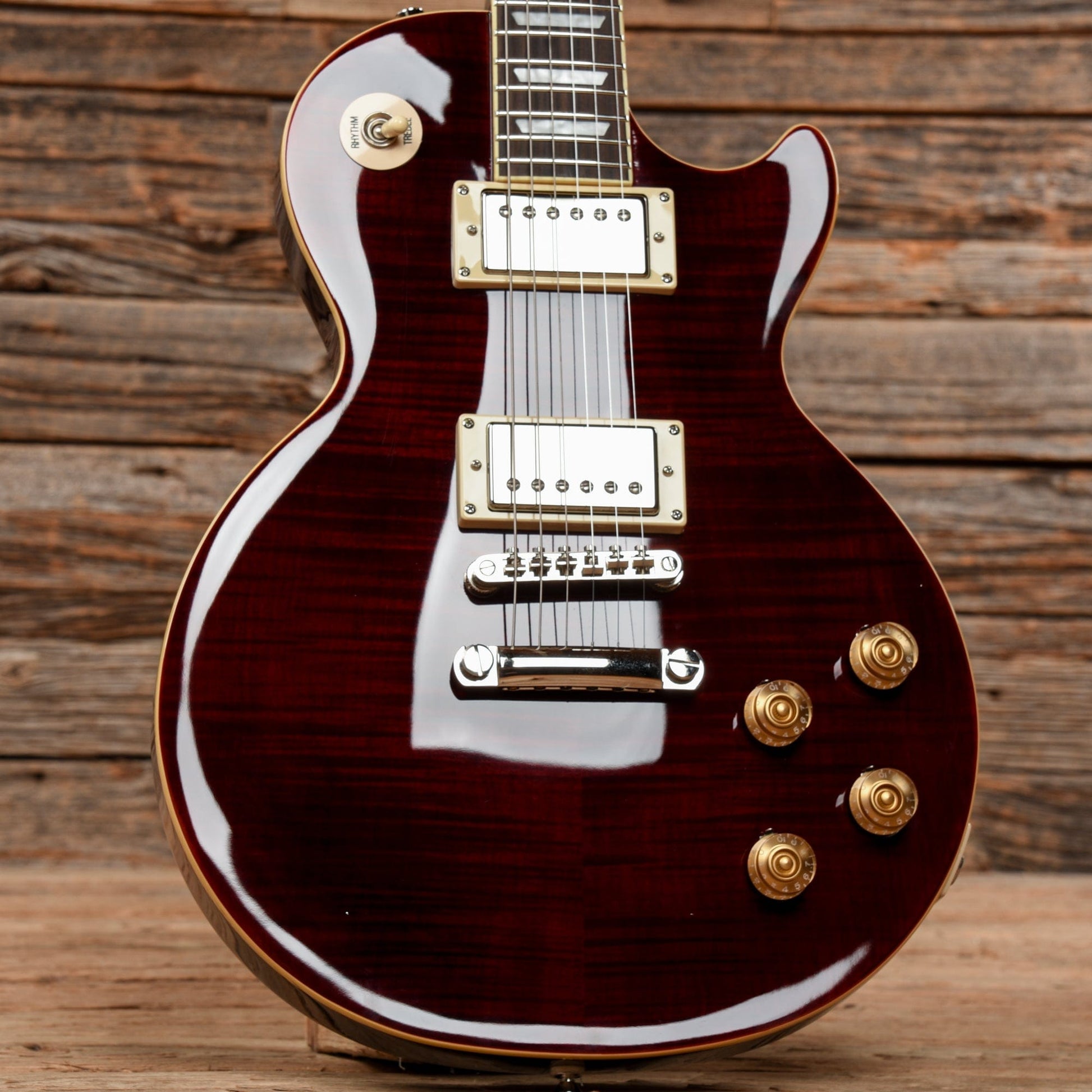 Epiphone Les Paul 1960 Tribute Plus Black Cherry 2003 Electric Guitars / Solid Body