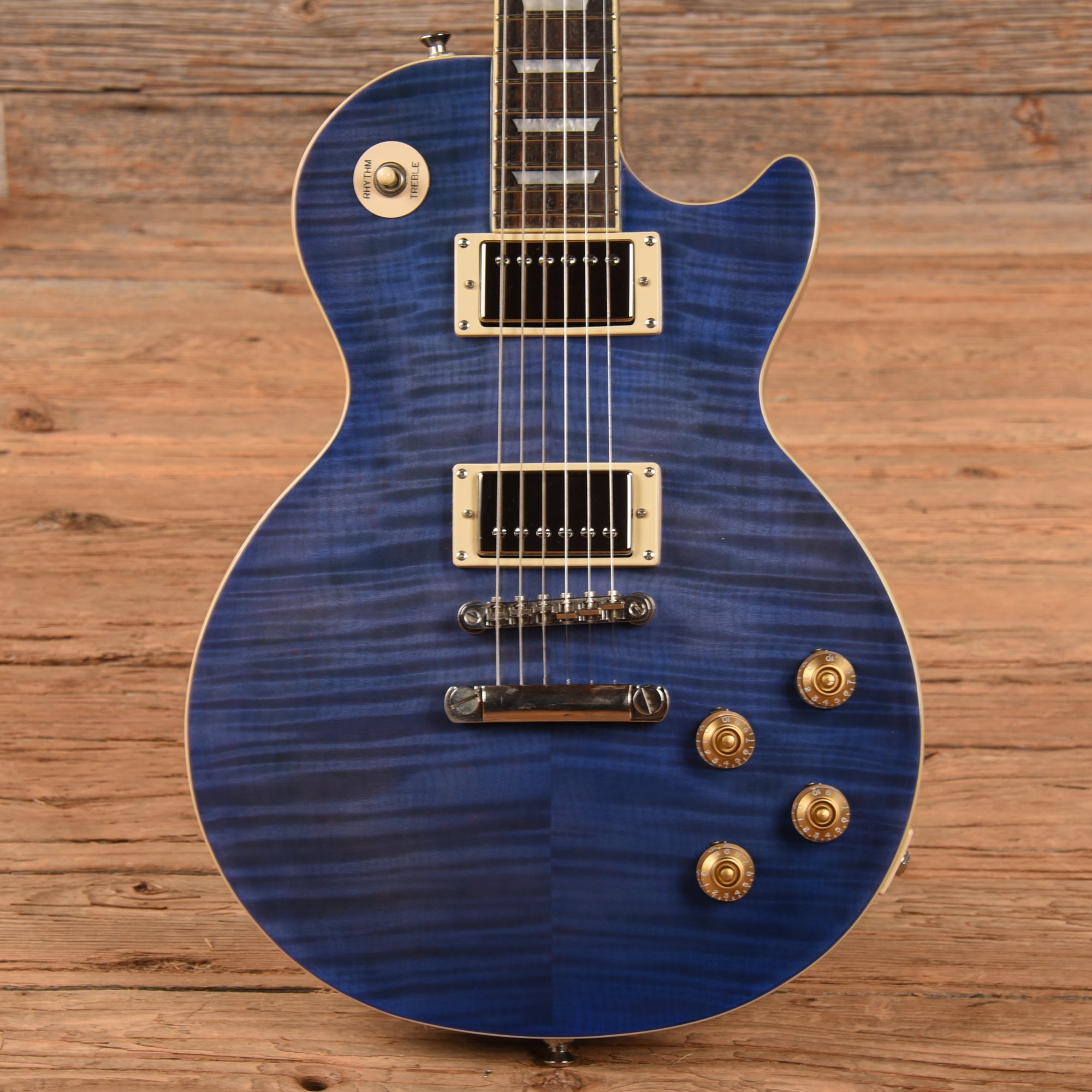 Epiphone Les Paul 1960 Tribute Plus Blue 2005 Electric Guitars / Solid Body