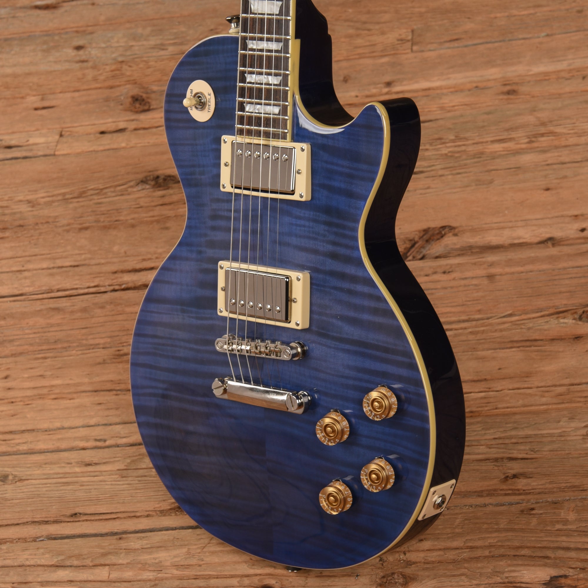 Epiphone Les Paul 1960 Tribute Plus Blue 2005 Electric Guitars / Solid Body