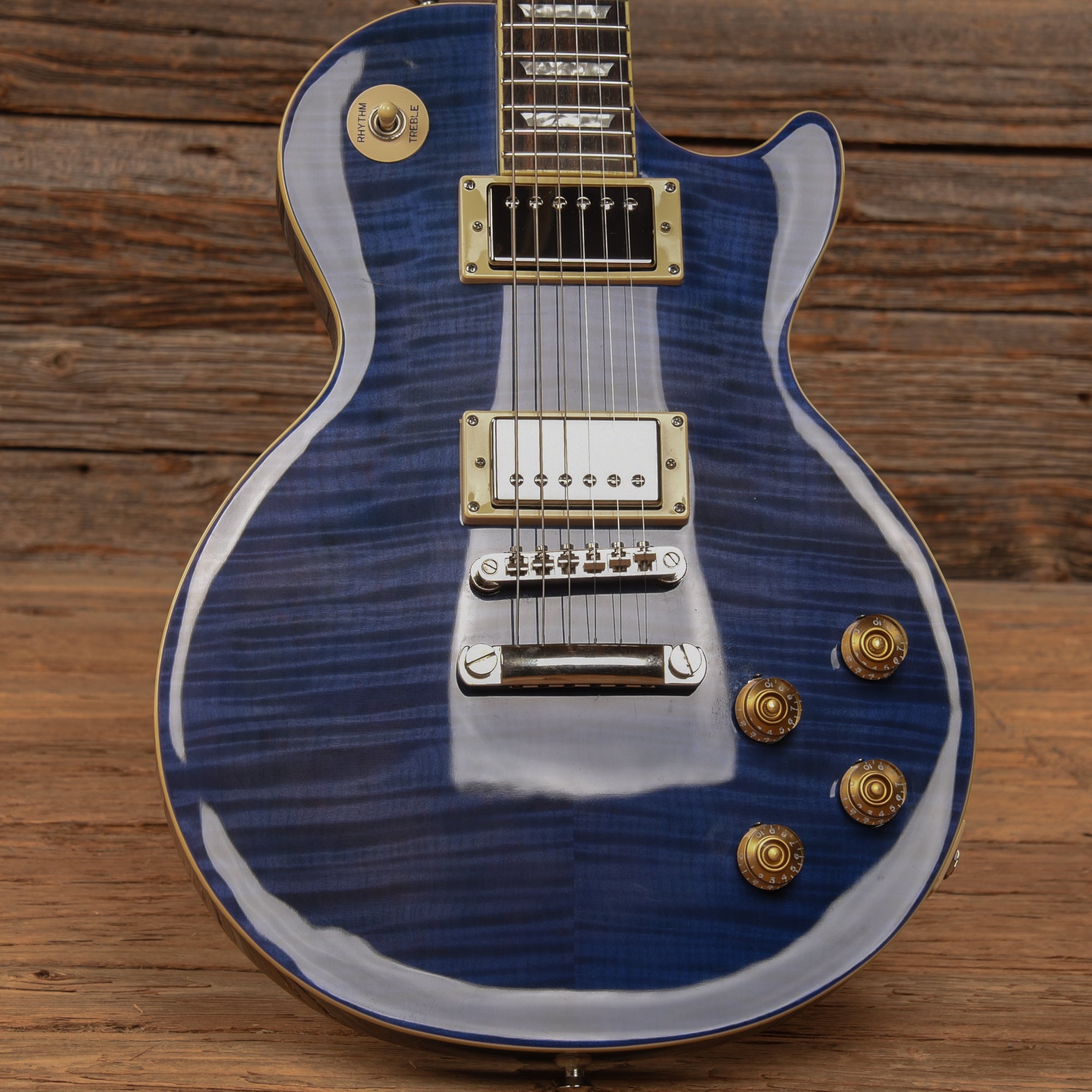 Epiphone Les Paul 1960 Tribute Plus Blue 2005 Electric Guitars / Solid Body