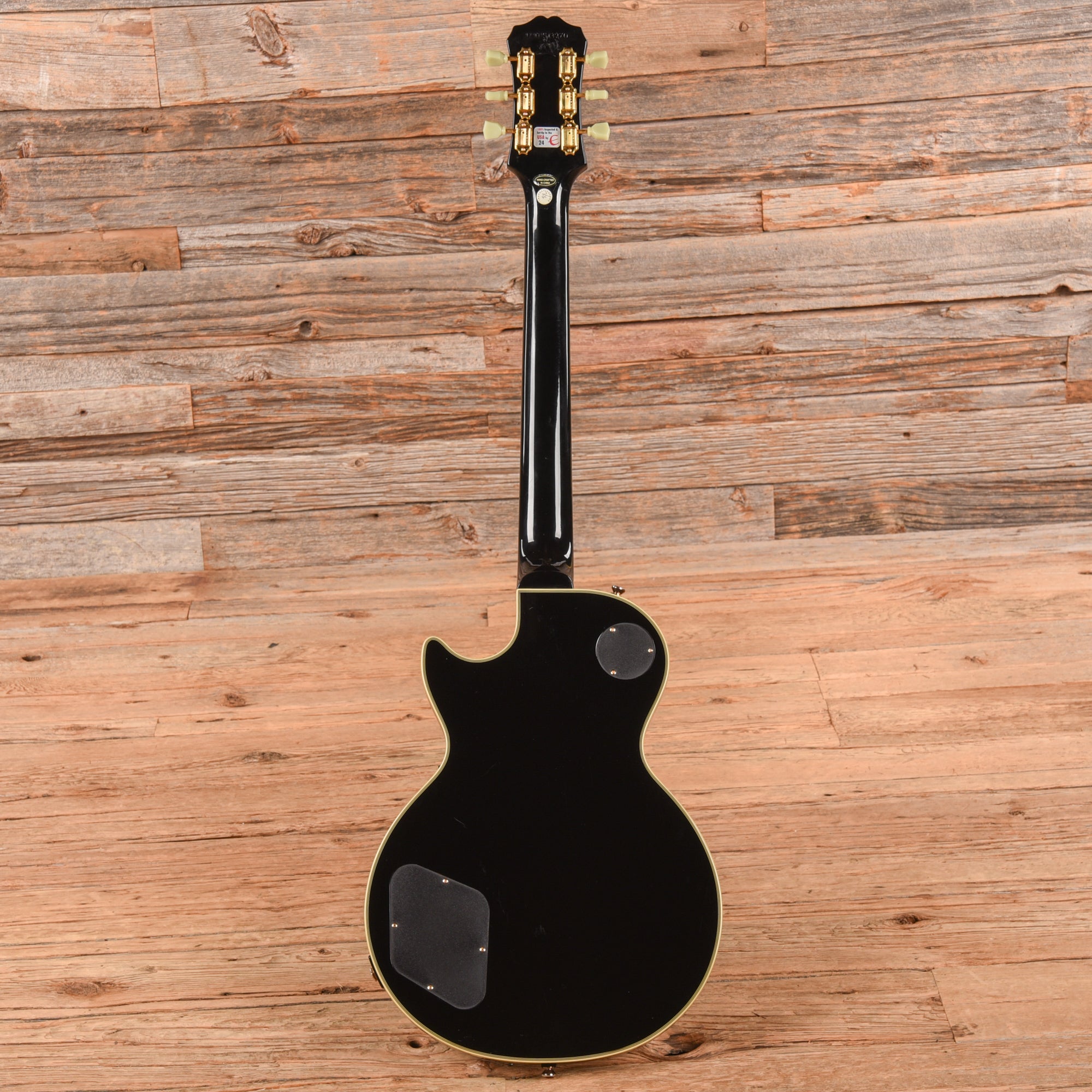 Epiphone Les Paul Classic Custom Pro Ebony 2017 Electric Guitars / Solid Body