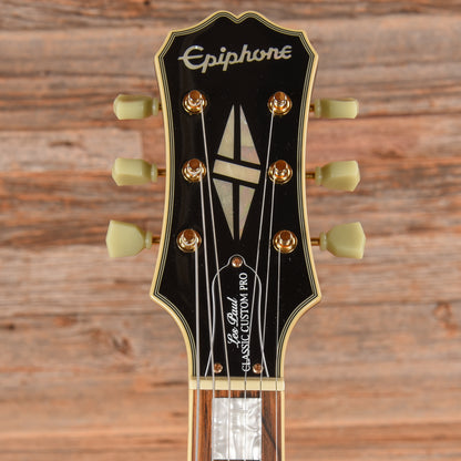 Epiphone Les Paul Classic Custom Pro Ebony 2017 Electric Guitars / Solid Body