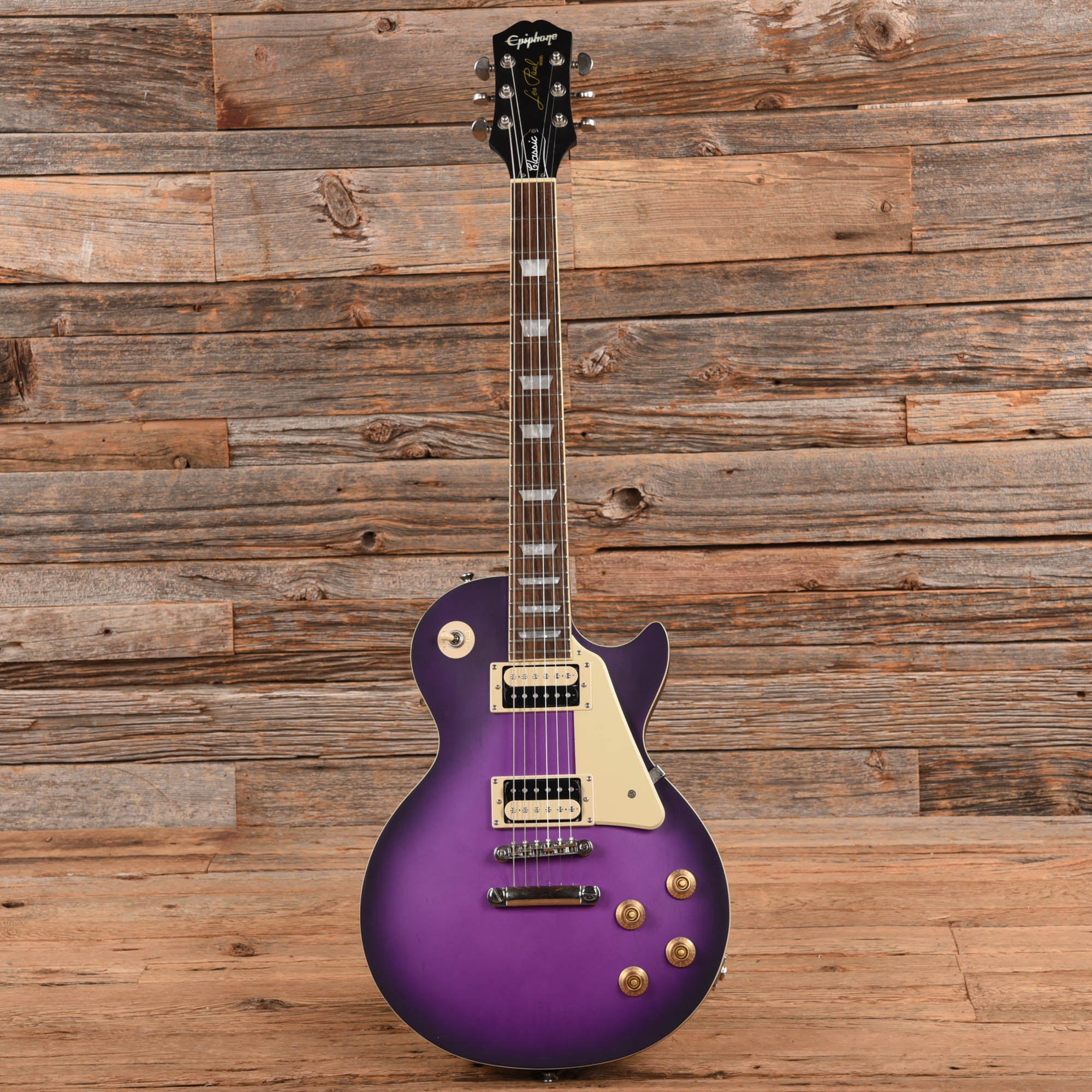 Epiphone Les Paul Classic Purple Burst 2019 Electric Guitars / Solid Body