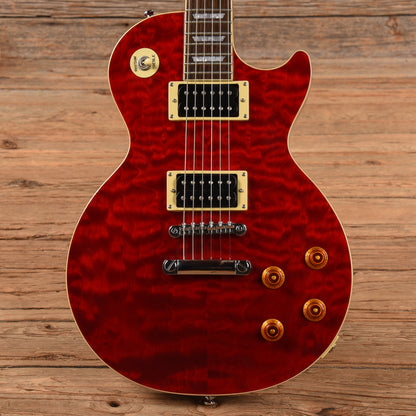 Epiphone Les Paul Classic Quilt Top Cherry 2006 Electric Guitars / Solid Body