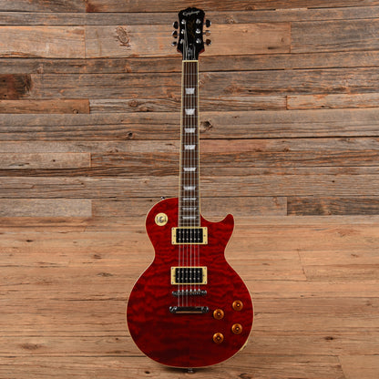 Epiphone Les Paul Classic Quilt Top Cherry 2006 Electric Guitars / Solid Body
