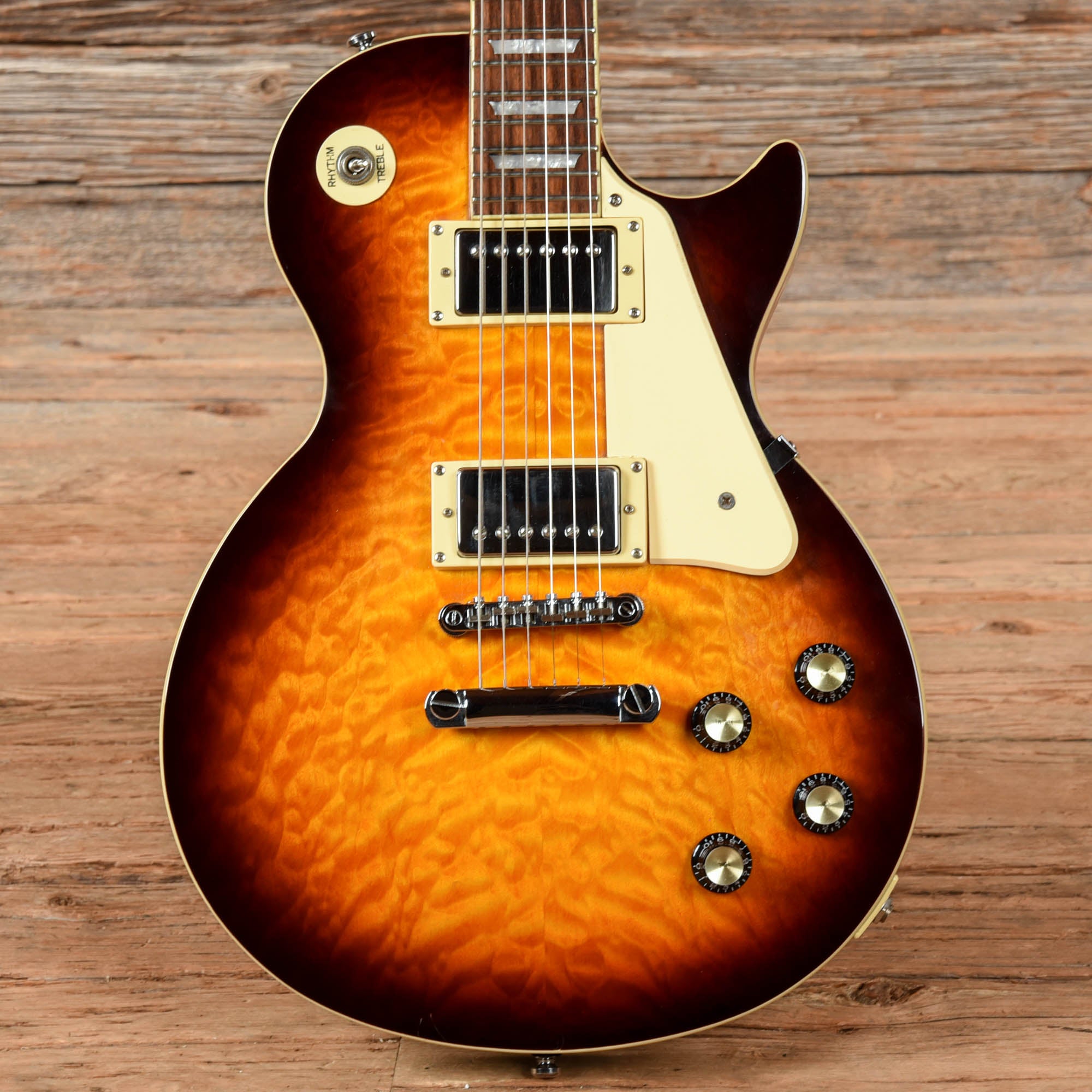 Epiphone Les Paul Classic Quilt Top Sunburst 2003 Electric Guitars / Solid Body