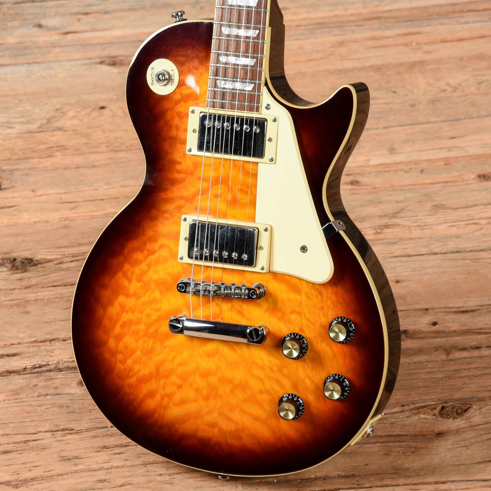 Epiphone Les Paul Classic Quilt Top Sunburst 2003 Electric Guitars / Solid Body