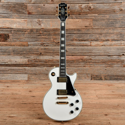 Epiphone Les Paul Custom Alpine White 2022 Electric Guitars / Solid Body