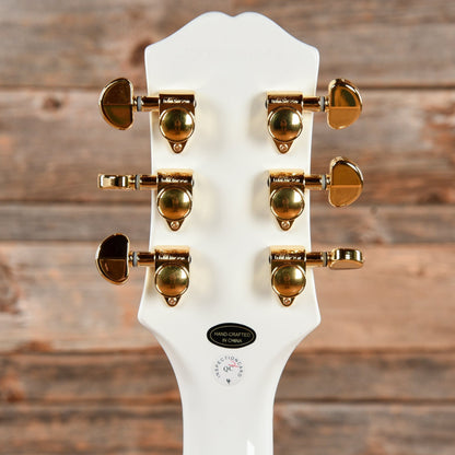 Epiphone Les Paul Custom Alpine White 2022 Electric Guitars / Solid Body