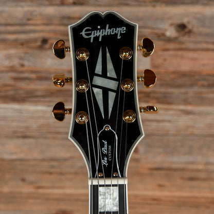 Epiphone Les Paul Custom Blackback Pro Cream 2023 Electric Guitars / Solid Body