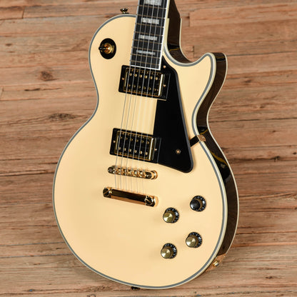 Epiphone Les Paul Custom Blackback Pro Cream 2023 Electric Guitars / Solid Body