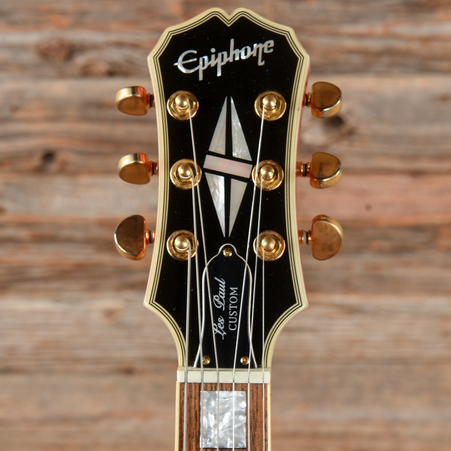 Epiphone Les Paul Custom Cherry Sunburst 2004 Electric Guitars / Solid Body