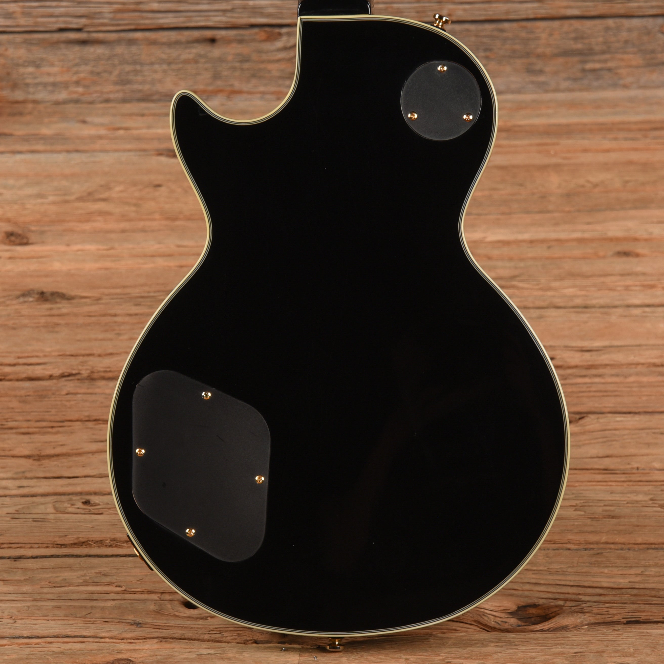 Epiphone Les Paul Custom Ebony 2001 Electric Guitars / Solid Body
