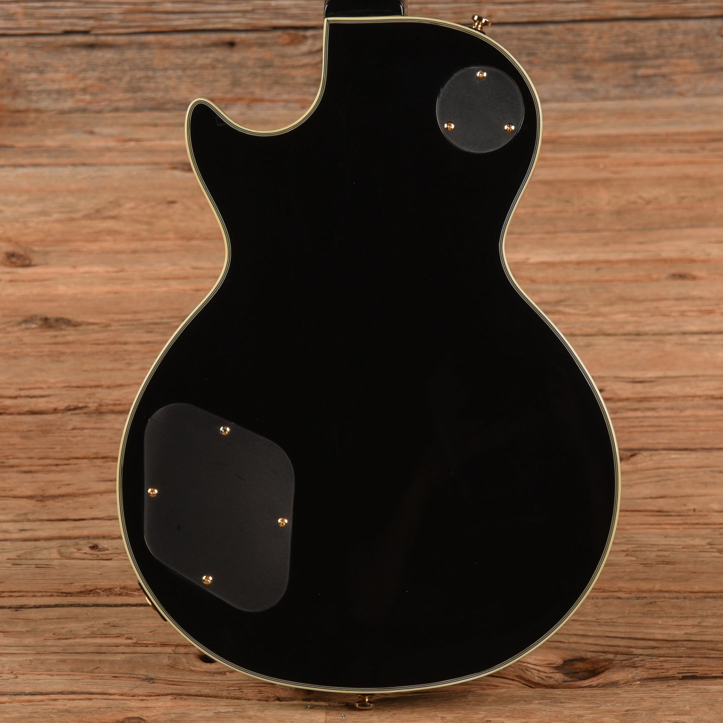 Epiphone Les Paul Custom Ebony 2001 Electric Guitars / Solid Body