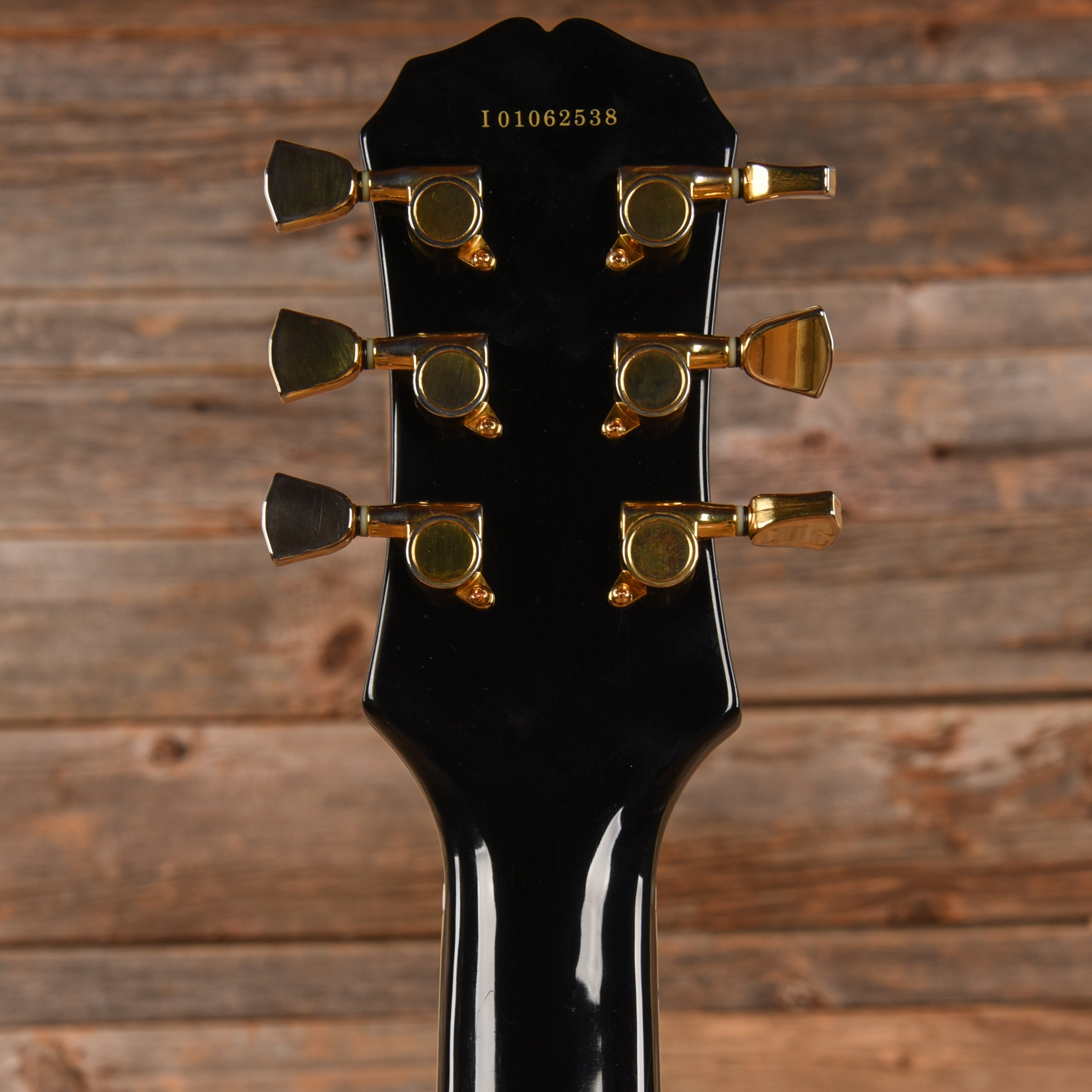 Epiphone Les Paul Custom Ebony 2001 Electric Guitars / Solid Body