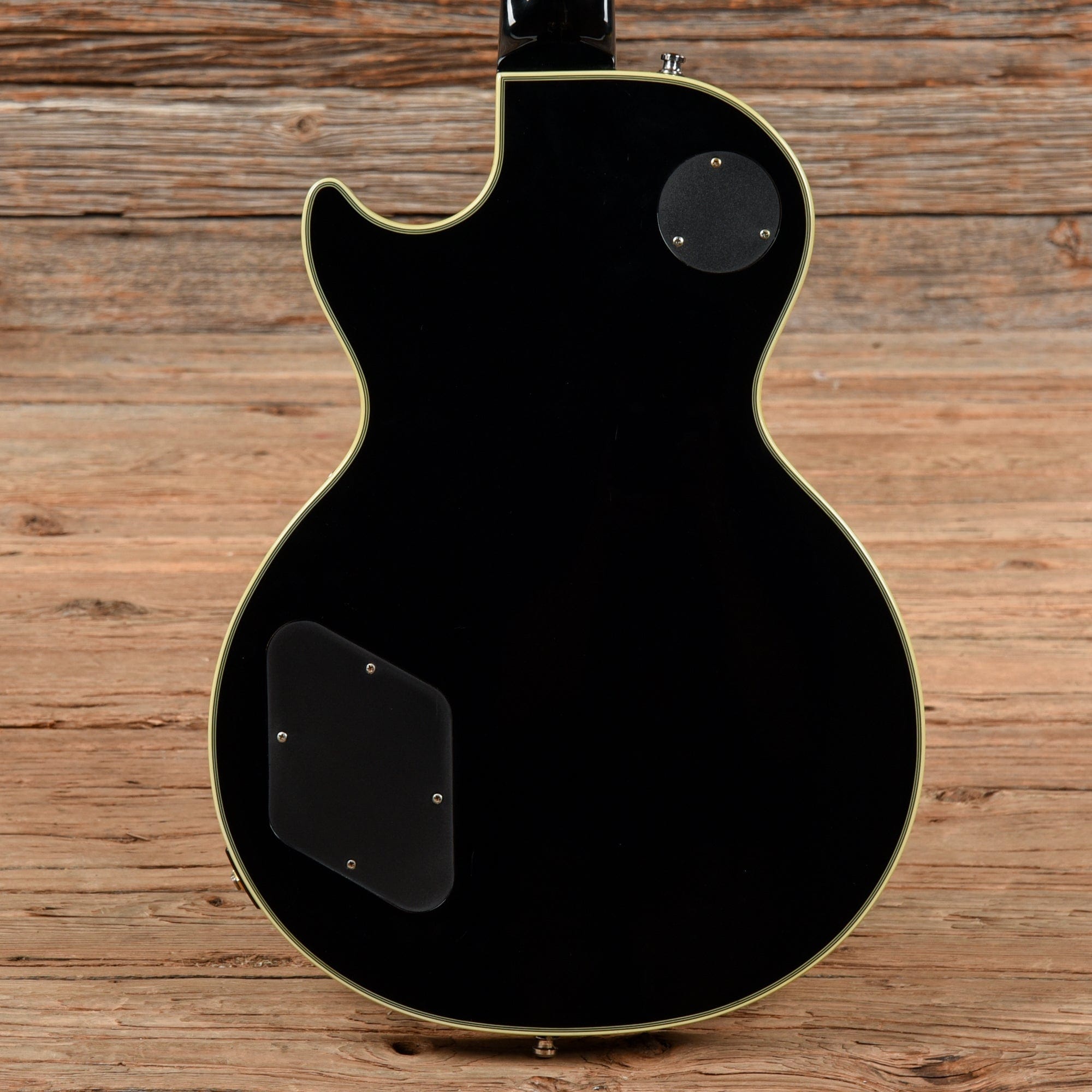 Epiphone Les Paul Custom Ebony 2003 Electric Guitars / Solid Body