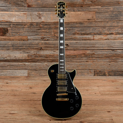 Epiphone Les Paul Custom Ebony 2003 Electric Guitars / Solid Body