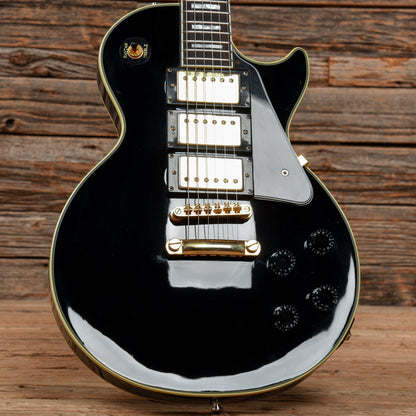 Epiphone Les Paul Custom Ebony 2003 Electric Guitars / Solid Body