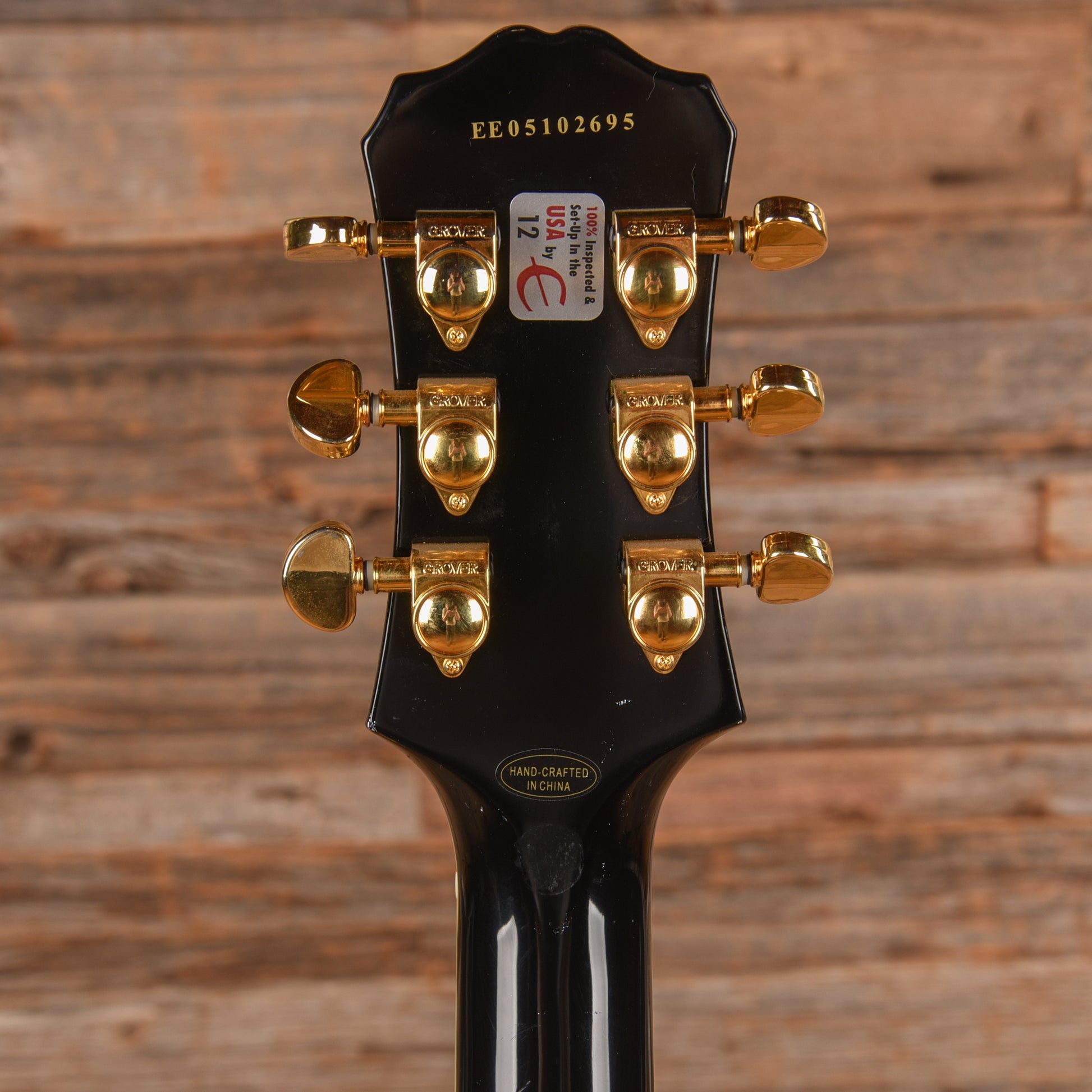 Epiphone Les Paul Custom Ebony 2005 LEFTY Electric Guitars / Solid Body