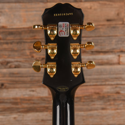 Epiphone Les Paul Custom Ebony 2005 LEFTY Electric Guitars / Solid Body