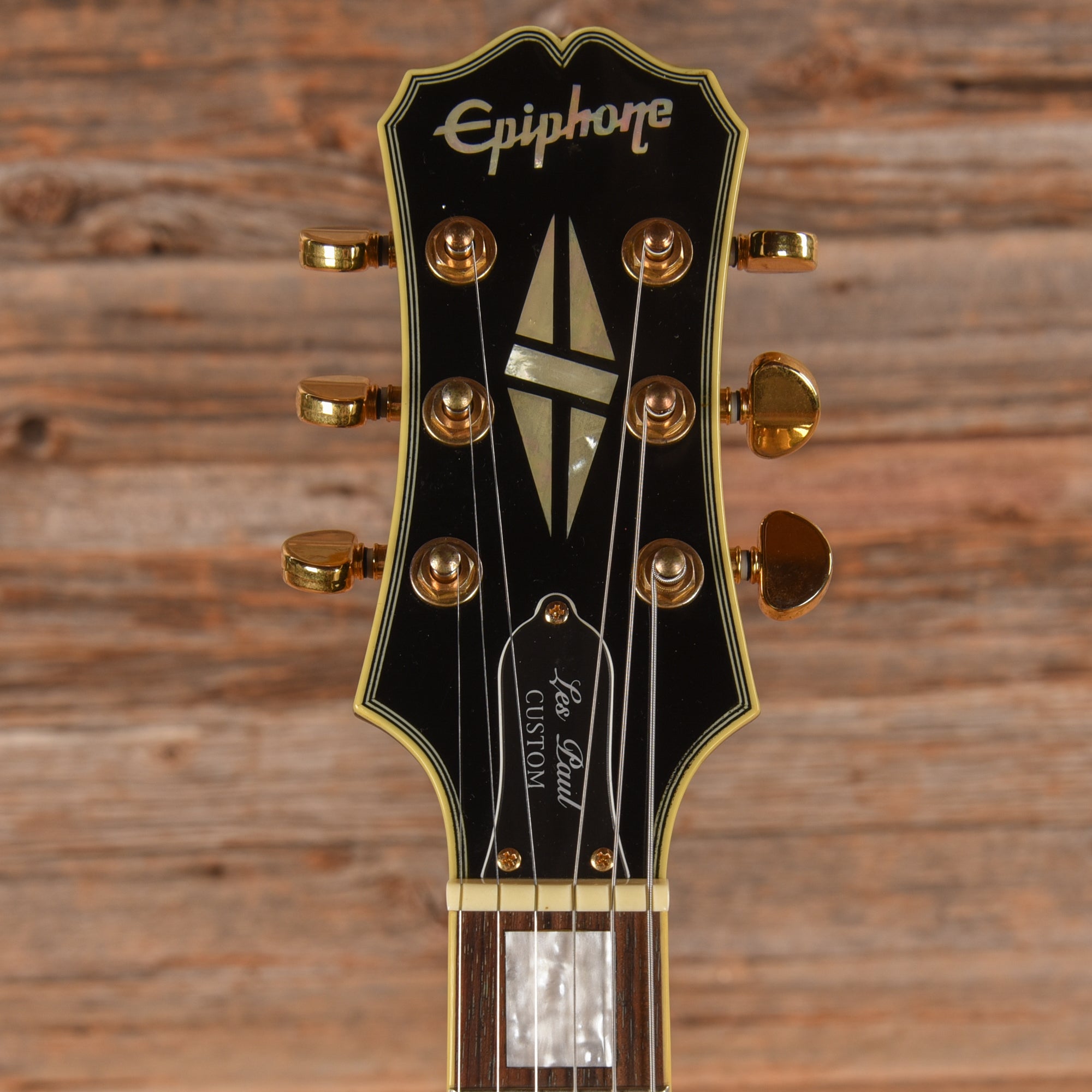 Epiphone Les Paul Custom Ebony 2005 LEFTY Electric Guitars / Solid Body