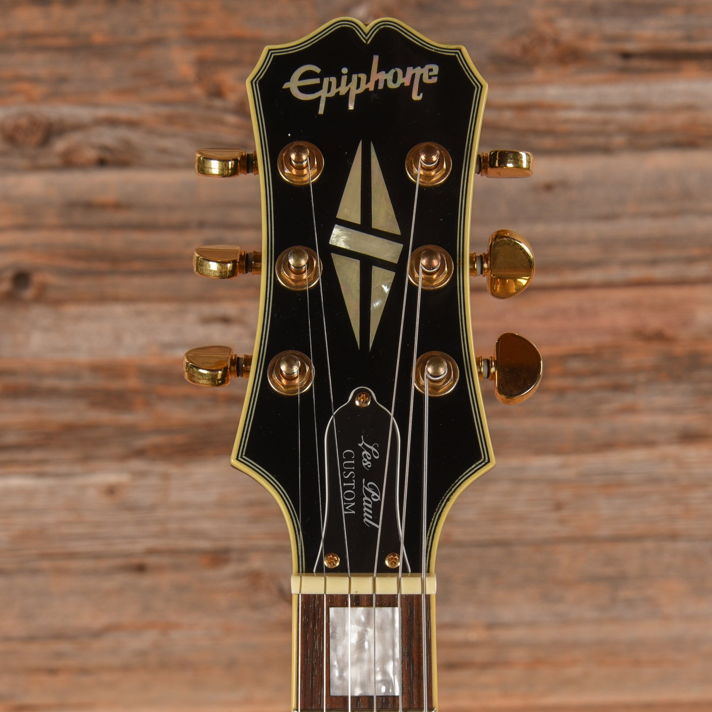 Epiphone Les Paul Custom Ebony 2005 LEFTY Electric Guitars / Solid Body