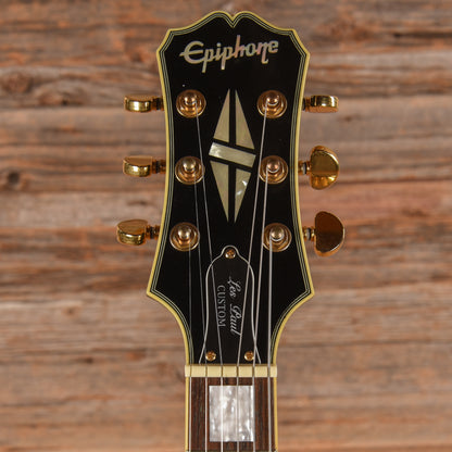 Epiphone Les Paul Custom Ebony 2005 LEFTY Electric Guitars / Solid Body