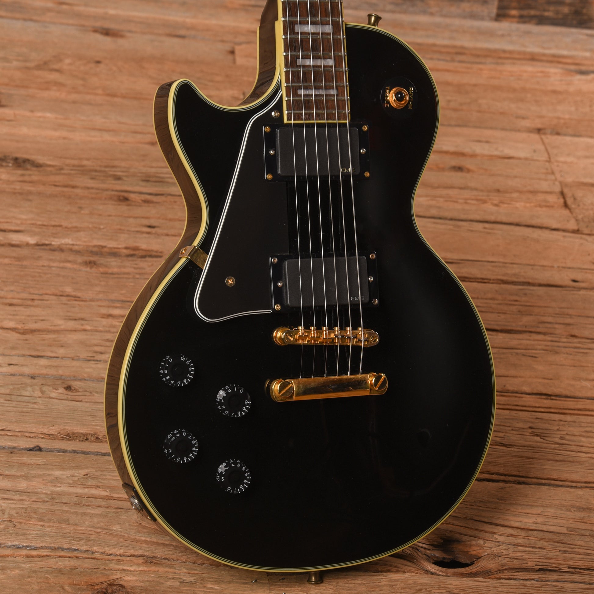 Epiphone Les Paul Custom Ebony 2005 LEFTY Electric Guitars / Solid Body