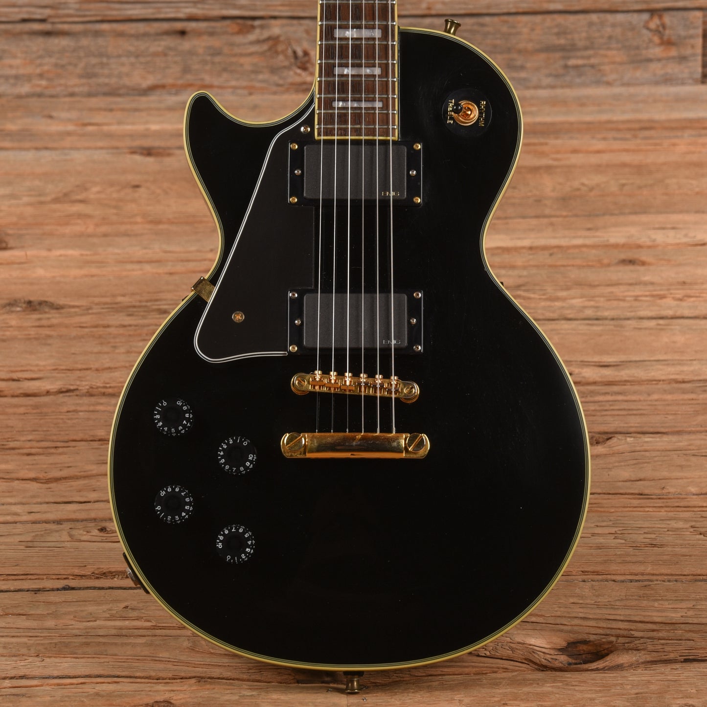 Epiphone Les Paul Custom Ebony 2005 LEFTY Electric Guitars / Solid Body