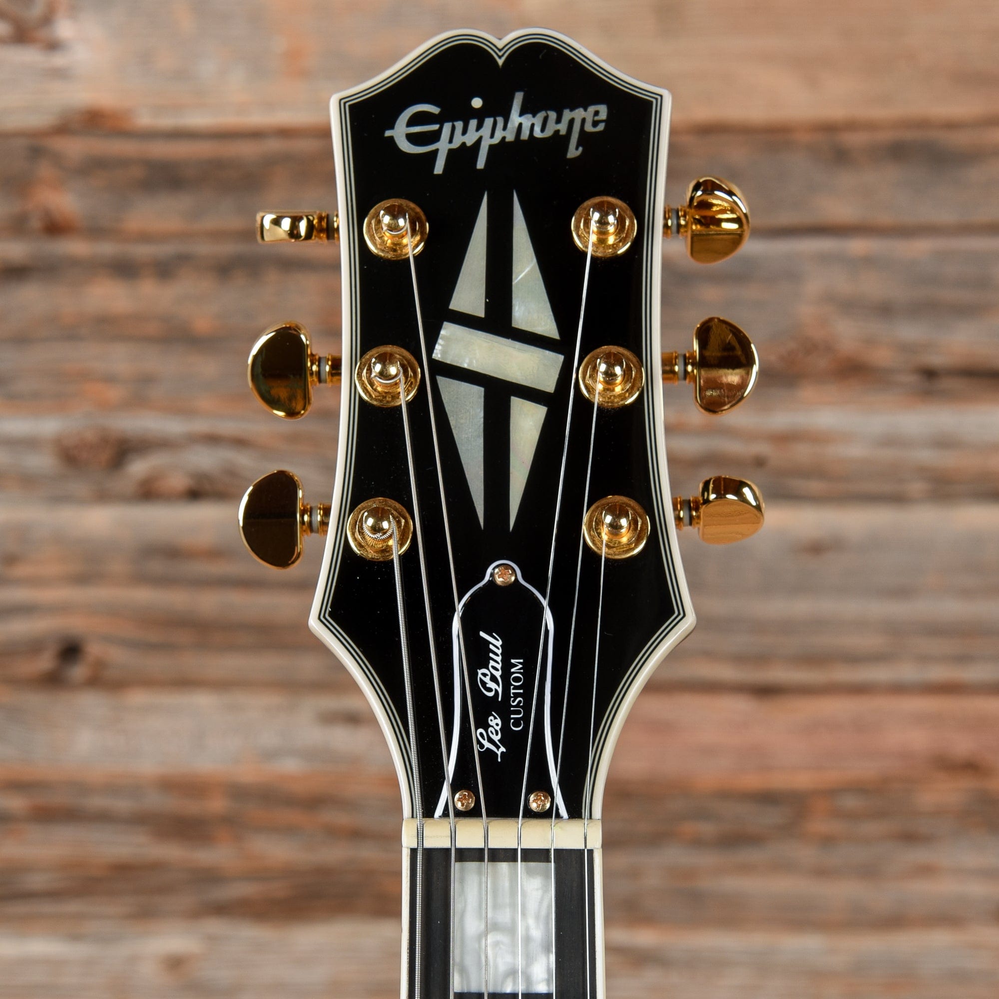 Epiphone Les Paul Custom Ebony 2021 Electric Guitars / Solid Body