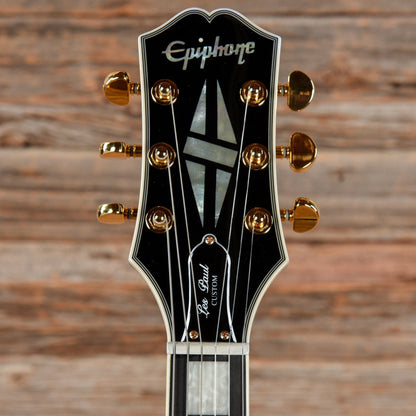 Epiphone Les Paul Custom Ebony 2021 Electric Guitars / Solid Body