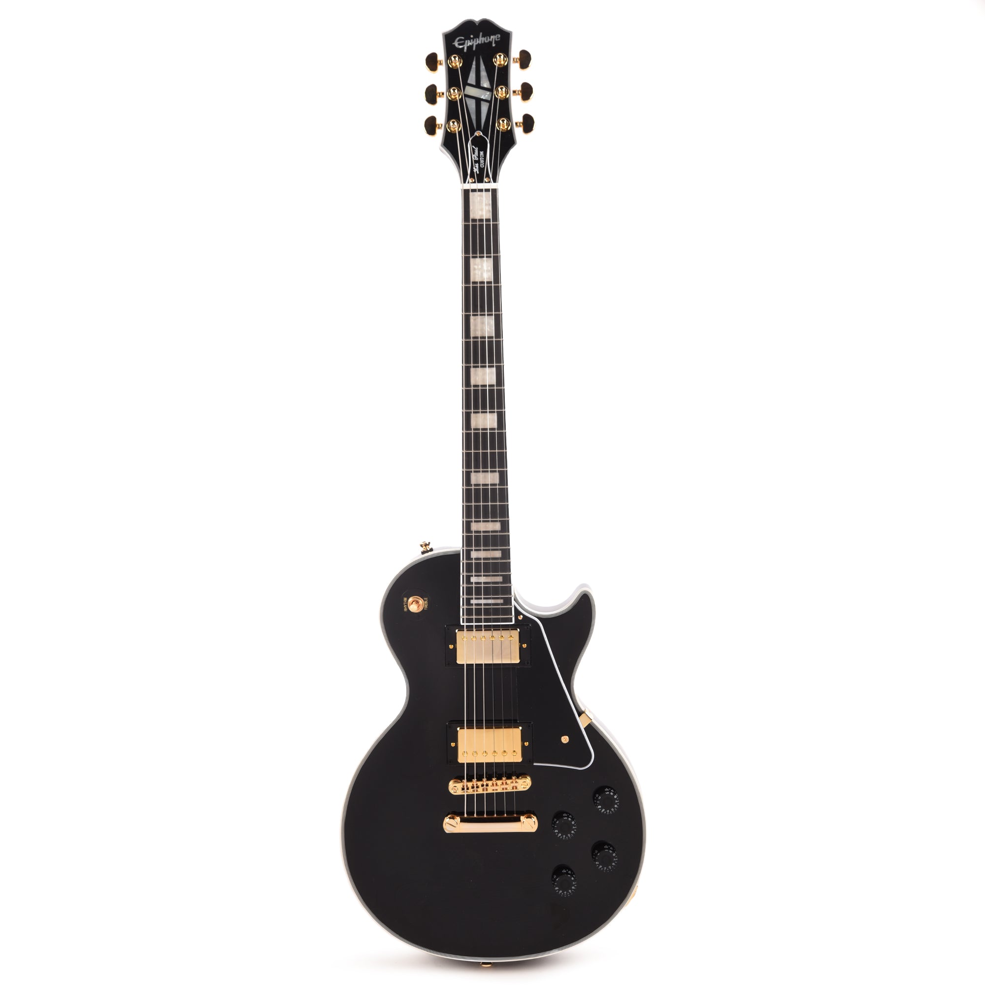 Epiphone Les Paul Custom Ebony Electric Guitars / Solid Body