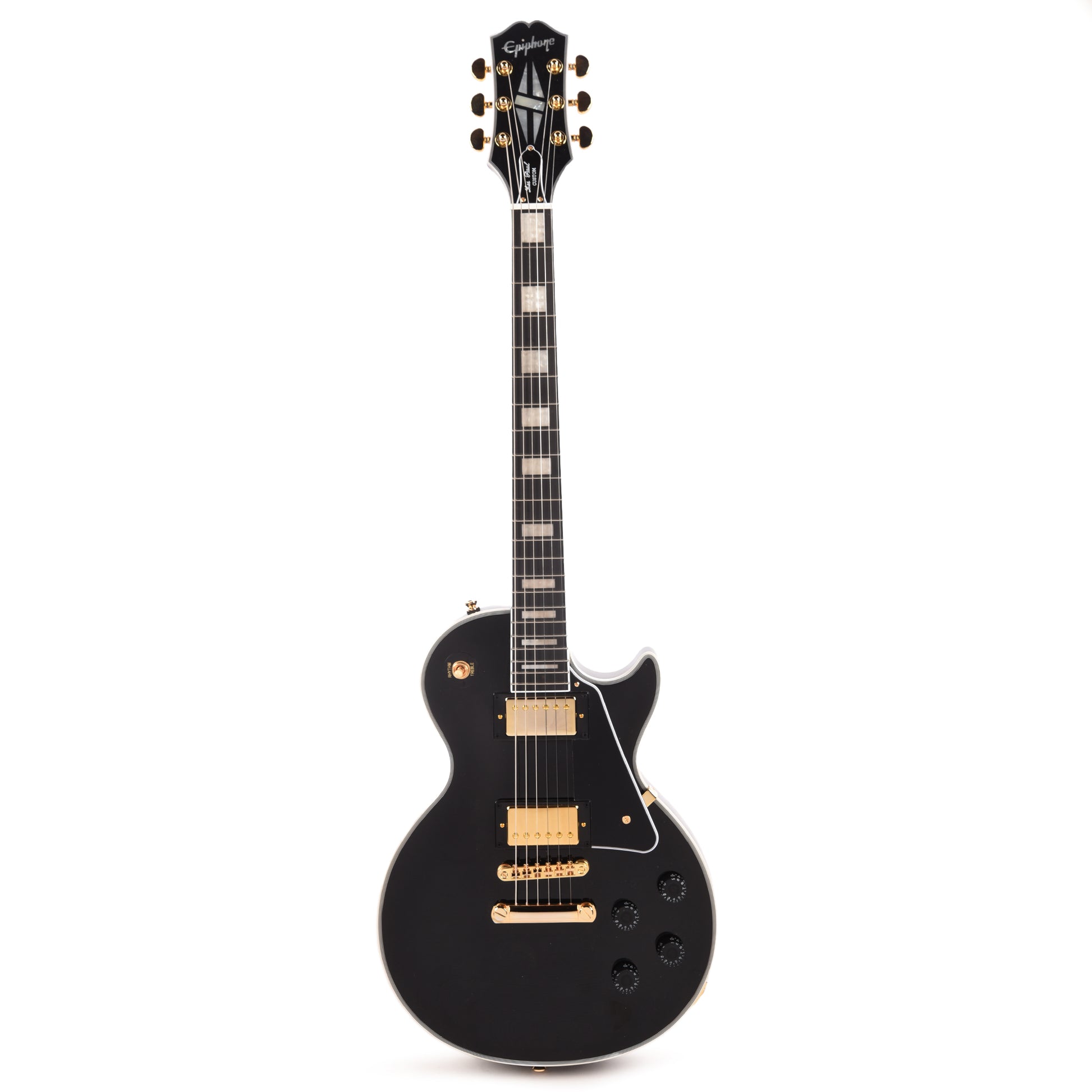 Epiphone Les Paul Custom Ebony Electric Guitars / Solid Body