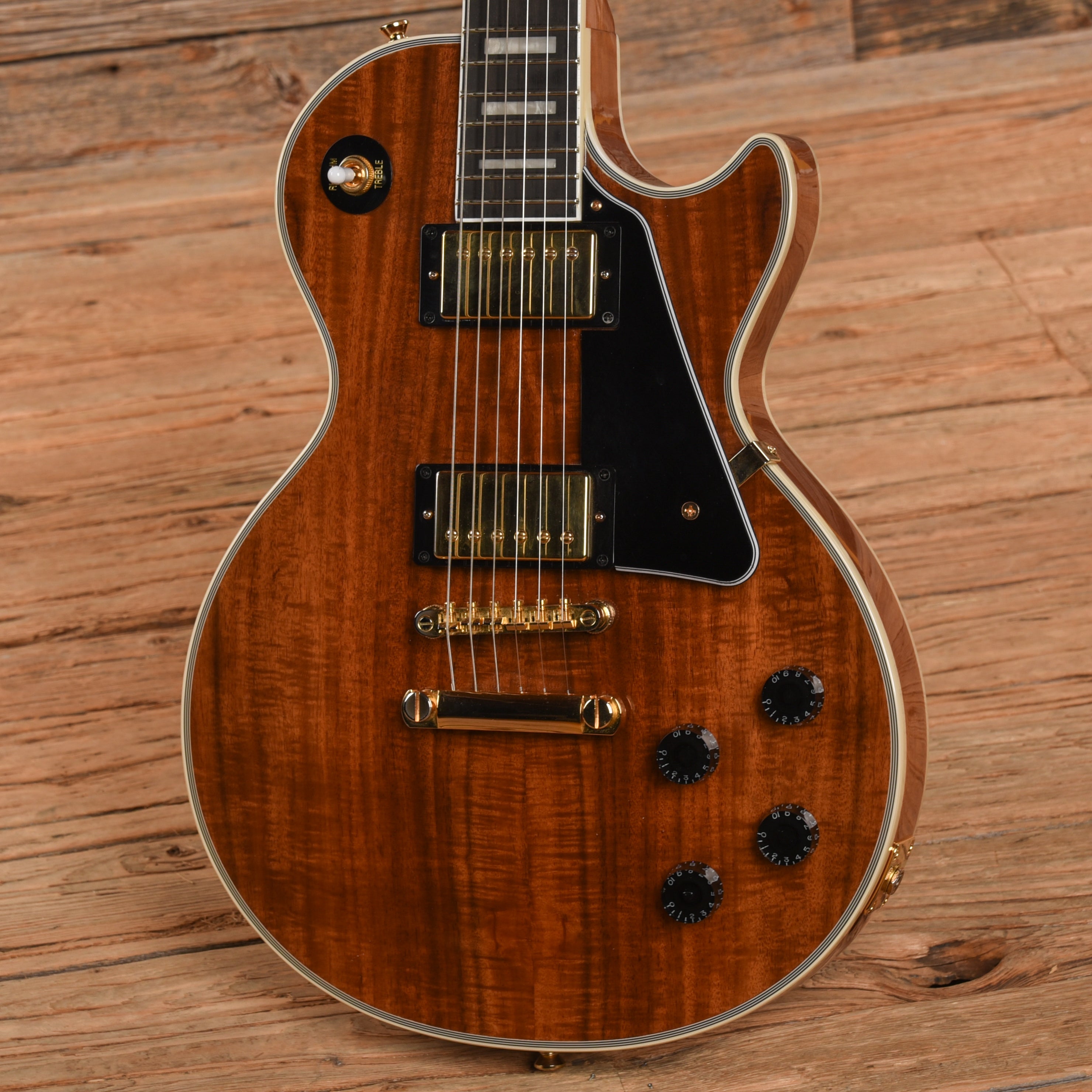 Epiphone Les Paul Custom Koa Koa 2022 Electric Guitars / Solid Body