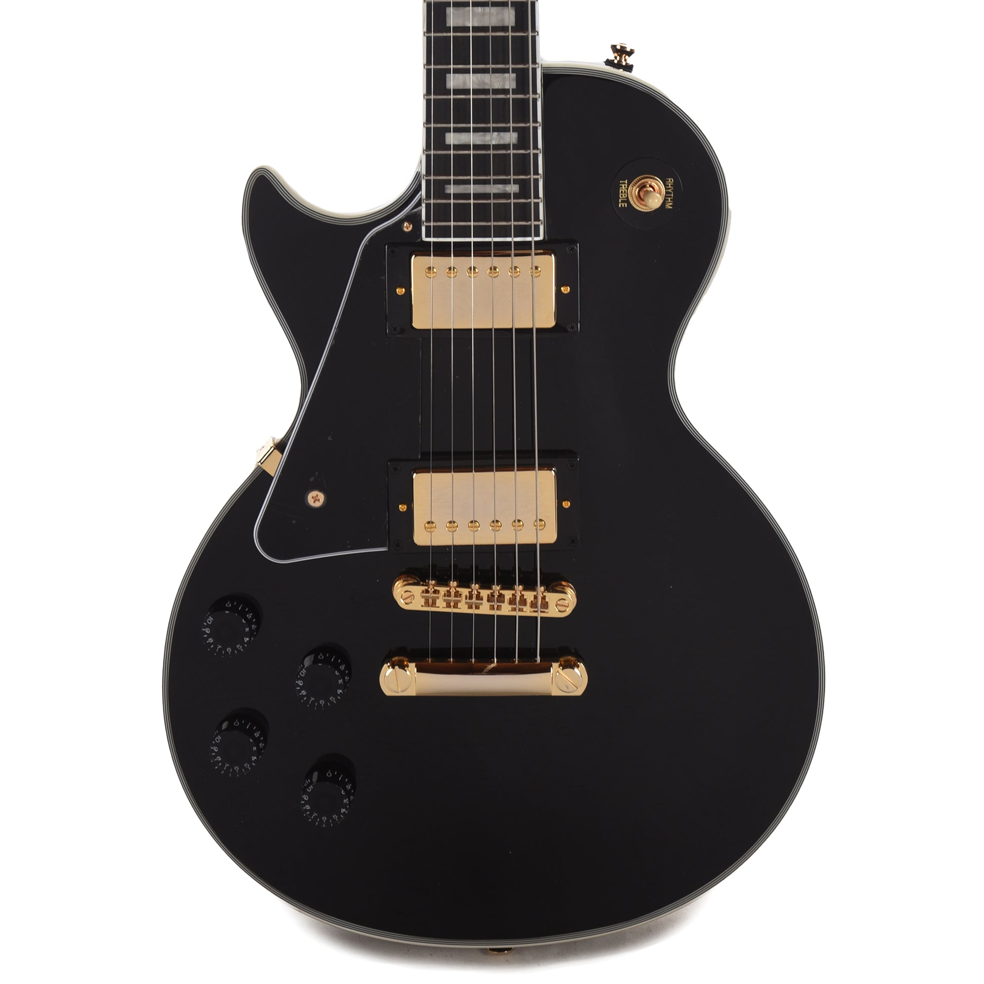 Epiphone Les Paul Custom LEFTY Ebony Electric Guitars / Solid Body