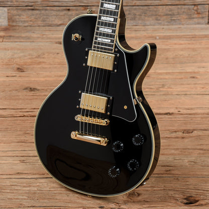 Epiphone Les Paul Custom Pro Ebony 2018 Electric Guitars / Solid Body