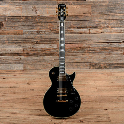 Epiphone Les Paul Custom Pro Ebony 2018 Electric Guitars / Solid Body