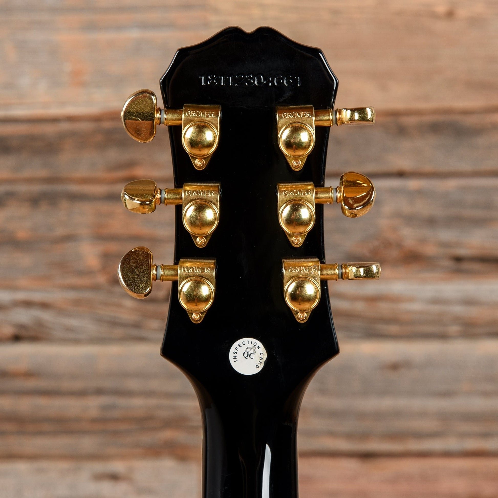 Epiphone Les Paul Custom Pro Ebony 2018 Electric Guitars / Solid Body