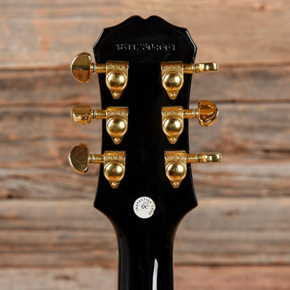 Epiphone Les Paul Custom Pro Ebony 2018 Electric Guitars / Solid Body