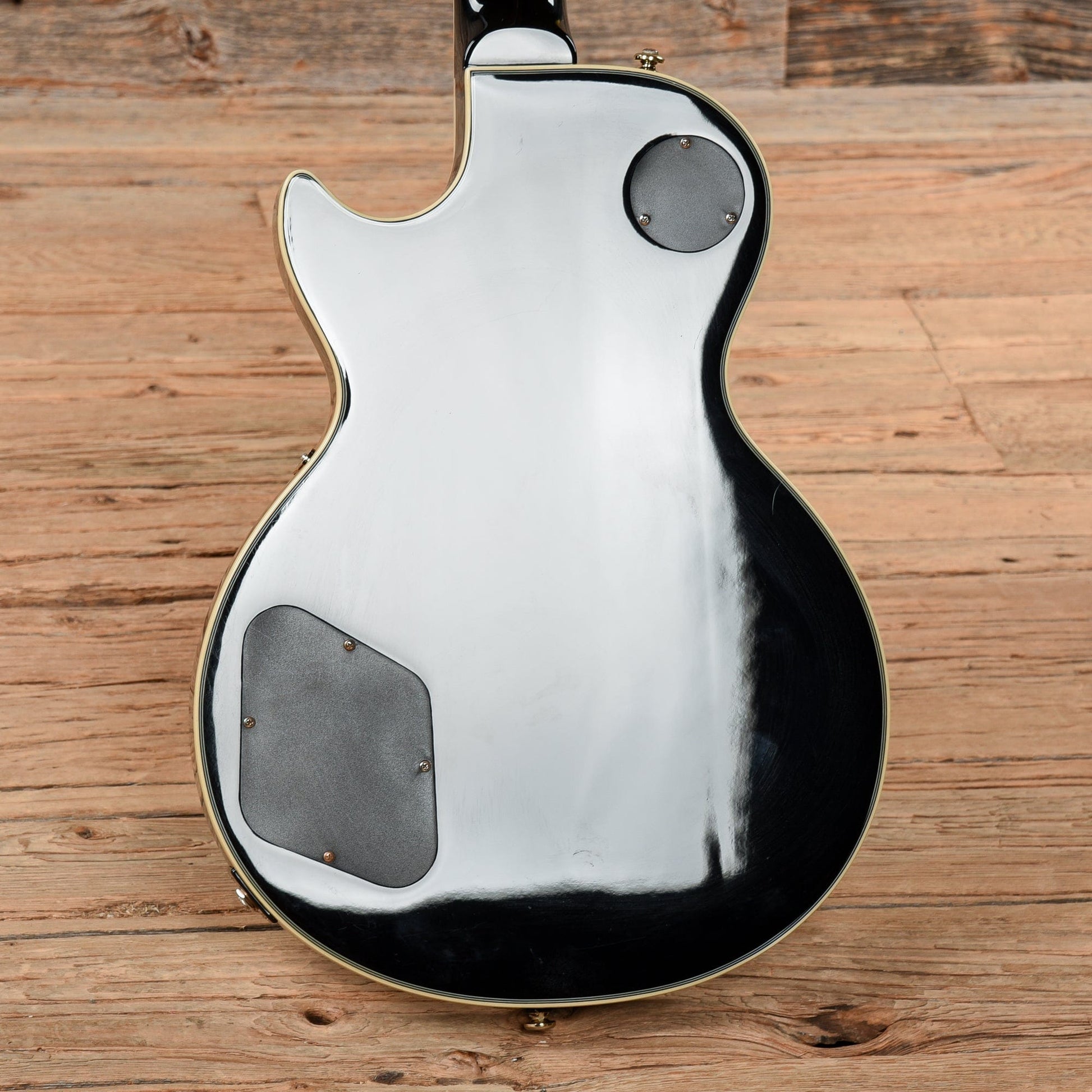 Epiphone Les Paul Custom Pro Ebony 2018 Electric Guitars / Solid Body