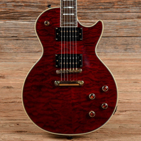 Epiphone Les Paul Custom Prophecy Black Cherry 2017 Electric Guitars / Solid Body