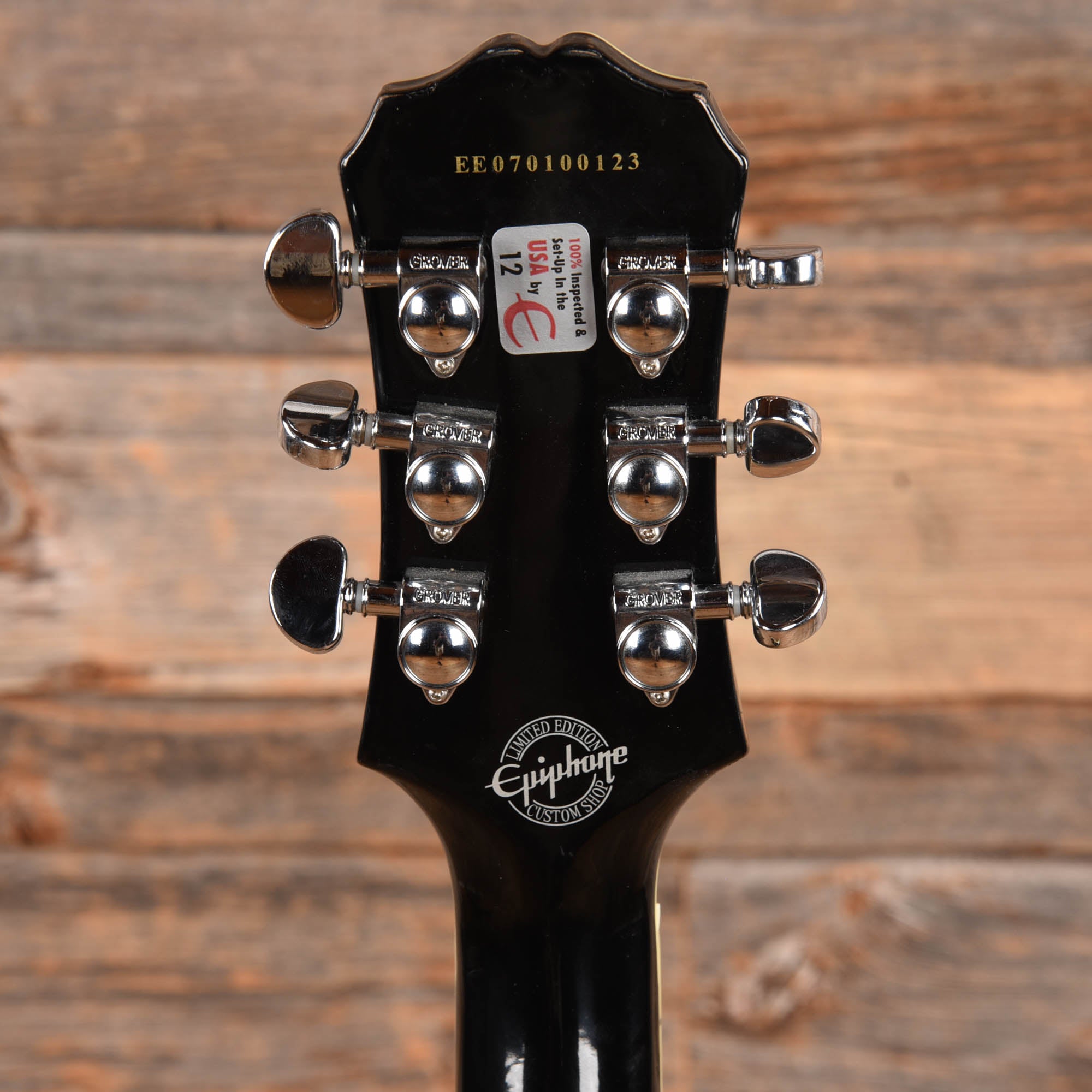 Epiphone Les Paul Custom Silverburst 2007 Electric Guitars / Solid Body