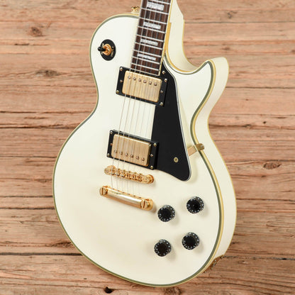 Epiphone Les Paul Custom White 1999 Electric Guitars / Solid Body
