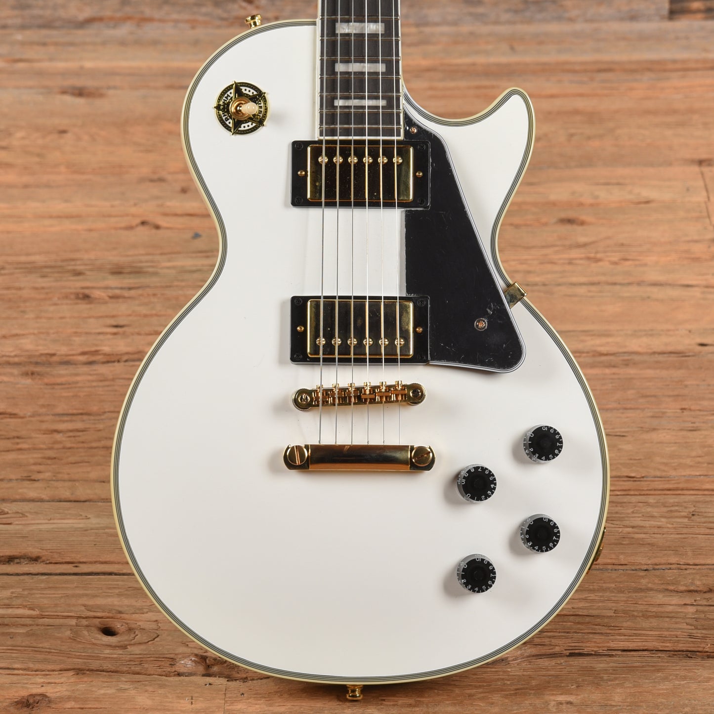 Epiphone Les Paul Custom White 2020 Electric Guitars / Solid Body