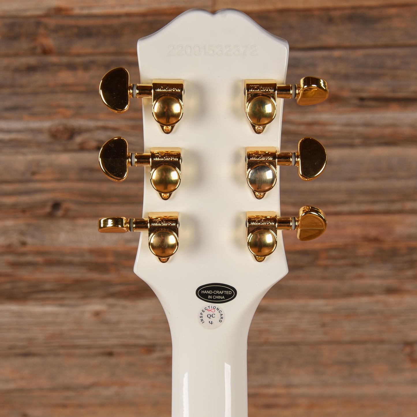 Epiphone Les Paul Custom White 2022 Electric Guitars / Solid Body