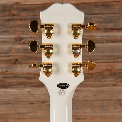 Epiphone Les Paul Custom White 2022 Electric Guitars / Solid Body