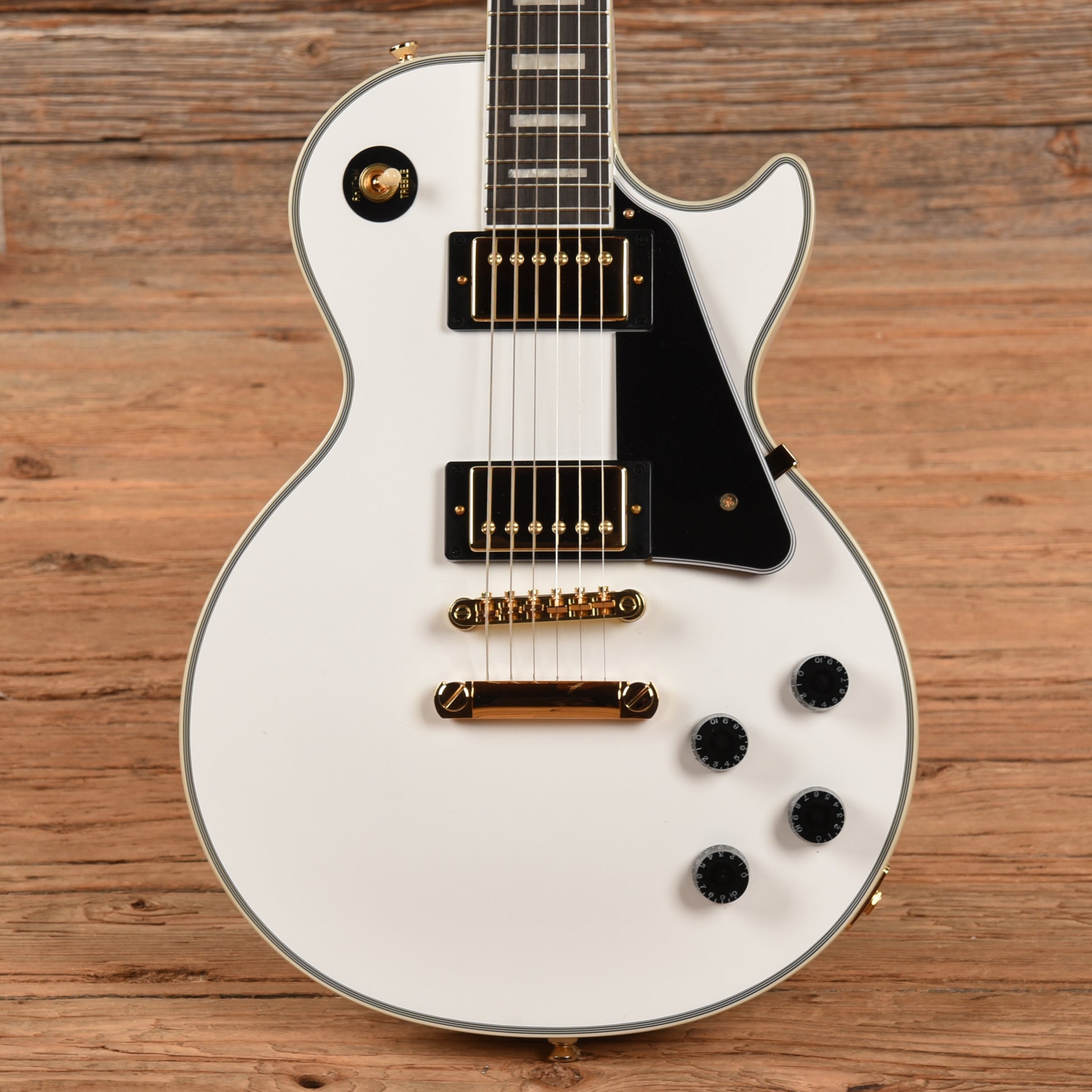 Epiphone Les Paul Custom White 2024 Electric Guitars / Solid Body